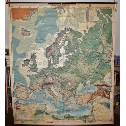 Europe (Large Pull Down Map)